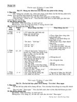 Giáo án Thể dục - Lớp 3 - Tuần 13 - 18