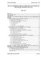 Mở rộng cho vay đối với doanh nghiệp ngoài quốc doanh tại chi nhánh NH đâù tư và phát triển Hà Tây