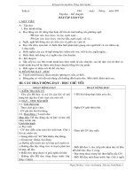 Tài liệu Giáo án môn Tiếng Việt 6