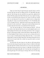 Hoàn thiện công tác tổ chức và quản lý lao động đối với hướng dẫn viên tại Công ty cổ phần du lịch thanh niên thành phố Hồ Chí Minh