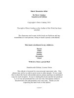 Black Mountain Affair