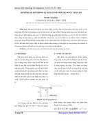 Mô hình số mô phỏng sự xói lở mái dốc do nước tràn bờ