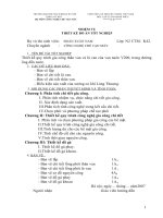 Thiết kế quy trình gia công thân van và lá van của van nước V200