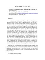 Sự phát triển của các chuẩn mực quốc tế về trọng yếu trong kiểm toán