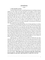 Hoàn thiện công tác xếp hạng tín dụng đối với khách hàng doanh nghiệp tại sở giao dịch 1 ngân hàng đầu tư và phát triển Việt Nam