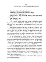 Báo cáo thực tập tại Công ty cổ phần Thăng Long 7