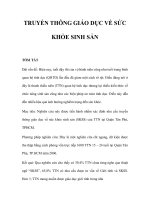 Truyền thông giáo dục về sức khỏe sinh sản