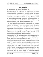 Phát triển hoạt động thanh toán quốc tế khẩu tại Ngân hàng Công Thương Chi nhánh Cửa Lò