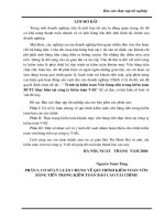 Trình tự kiểm toán Vốn = tiền trong kiểm toán BCTC thực hiện tại Cty kiểm toán VAE