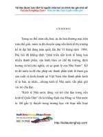 Một số giải pháp hoàn thiện hoạt động tiêu thụ sản phẩm tại công ty thương mại .doc