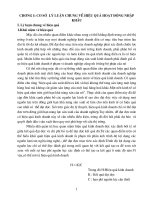 Thực trạng việc nâng cao hiệu quả hoạt động NK của Cty TM XNK Hà Nội