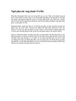 Người phụ nữ vàng dành ẩn số