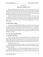 Công nghệ mạng riêng ảo VPN: Các giao thức đường hầm và bảo mật - Chương 4