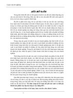 Tổ chức công tác kế toán CPSX và tính GTSP xây lắp tại Cty xây dựng 492