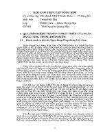 Báo cáo thực tập tổng hợp: Vietinbank Hoàn Kiếm