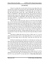 Hoàn thiện đánh giá hệ thống kiểm soát nội bộ trong kiểm toán báo cáo tài chính do Cty Kiểm toán và Tư vấn Tài chính Kế toán Sài Gòn thực hiện