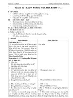 Giáo án môn Thủ công lớp 3 - Tuần 29