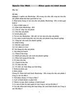 Ứng dụng Marketing - Mix thúc đẩy tiêu thụ sản phẩm nhằm nâng cao hiệu quả của Công ty vật tư Bưu điện I