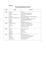 Tài liệu Giáo án môn Tiếng Việt tuần 26