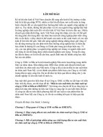 Đầu tư sản xuất thức ăn chăn nuôi tại công ty XNK và Đầu tư (IMEXIN)