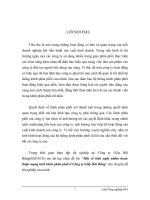 Một số kiến nghị nhằm hoàn thiện mạng lưới kênh phân phối ở Công ty Giấy Bãi Bằng