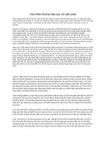 Cảm nhận thương hiệu qua các giác quan