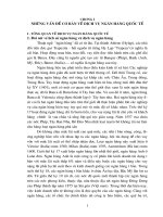 Dịch vụ ngân hàng quốc tế – giải pháp hoàn thiện và phát triển - chương 1