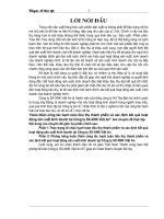 Hoàn thiện hạch toán nghiệp vụ lưu chuyển hàng hoá Hoàn thiện công tác hạch toán tiêu thụ thành phẩm và XĐKQ hoạt động SXKD tại Công ty sản xuất XNK Việt An khẩu tại Công ty Dược liệu TW I