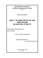 Quản lý khoản vốn của Việt Nam trong bối cảnh hội nhập kinh tế Quốc tế.pdf