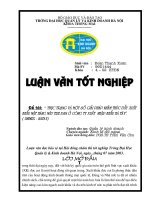 Thực trạng và một số giải pháp nhằm thúc đẩy xuất khẩu mặt hàngmây tre đan ở Công ty xuất nhập khẩu Hà Tây (UNIMEX - Hà Tây)