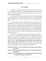 Một số biện pháp nhằm nâng cao công tác Quản trị ngân sách tại Công ty Đầu tư Xây lắp Thương mại Hà Nội