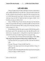 Hoàn thiện công tác hạch toán nguyên vật liệu tại công ty cổ phần Trung Văn