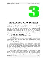 Xây dựng bộ điều khiển và nhận dạng tiếng nói phần 4