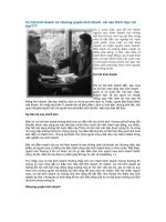 Cơ hội kinh doanh và nhượng quyền kinh doanh  cái nào thích hợp với bạn