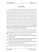 Hoàn thiện kiểm toán chu trình hàng tồn kho trong kiểm toán báo cáo tài chính do Cty Kiểm toán và Tư vấn Tài chính ACAGroup thực hiện