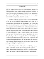 Kế toán bán hàng và xác định kết quả KD “ tại Cty TNHH Sơn Thành