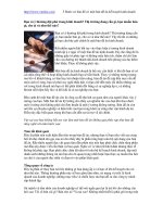 Để có một bản đề án kinh doanh hiệu quả