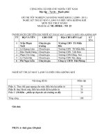 Đề thi thực hành kỹ thuật máy lạnh và điều hòa không khí 25