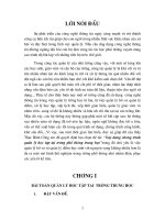 Xây dựng chương trình quản lý học tập tại trường phổ thông trung học