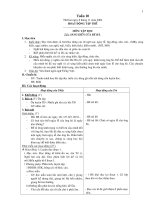 Giáo án Tiếng Việt khối 2 - Học kì I - Tuần 10