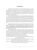 Giải pháp nâng cao chất lượng thẩm định tài chính dự án trong cho vay tại Ngân hàng thương mại cổ phần Kỹ thương Việt Nam Chi nhánh Hà Nội