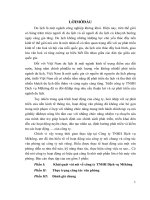 Thực trạng công tác văn phòng tại Công ty TNHH Dịch vụ Mêkông