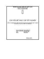 Marketing hỗn hợp trong kinh doanh hội chợ và dịch vụ quảng cáo của Cty VINEXAD