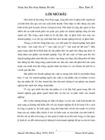 kế toán bán hàng và xác định kết quả hoạt động kinh doanh trong doanh nghiệp sản xuất