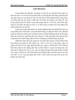 Giải pháp cổ động truyền thông nhằm thu hút khách hàng tại khách sạn Thái Ninh.DOC