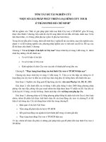 Một số giải pháp phát triển loại hình city tour ở thành phố Hồ Chí Minh 03