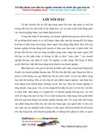 Hoàn thiện kế toán nghiệp vụ bán hàng ở cty XNK nung san thuc pham HN -  .doc