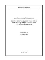 Phương thức và giải pháp tăng cường tính hiệu lực đối với các kiến nghị của kiểm toán.pdf