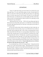 Công tác thẩm định dự án vay vốn đầu tư thủy điện tại Ngân hàng phát triển Việt Nam – VDB