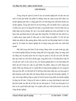 Hoàn thiện công tác kế toán tập hợp CPSX và tính GTSP xây lắp ở Công ty 129 – Ban cơ yếu Chính phủ (2008)